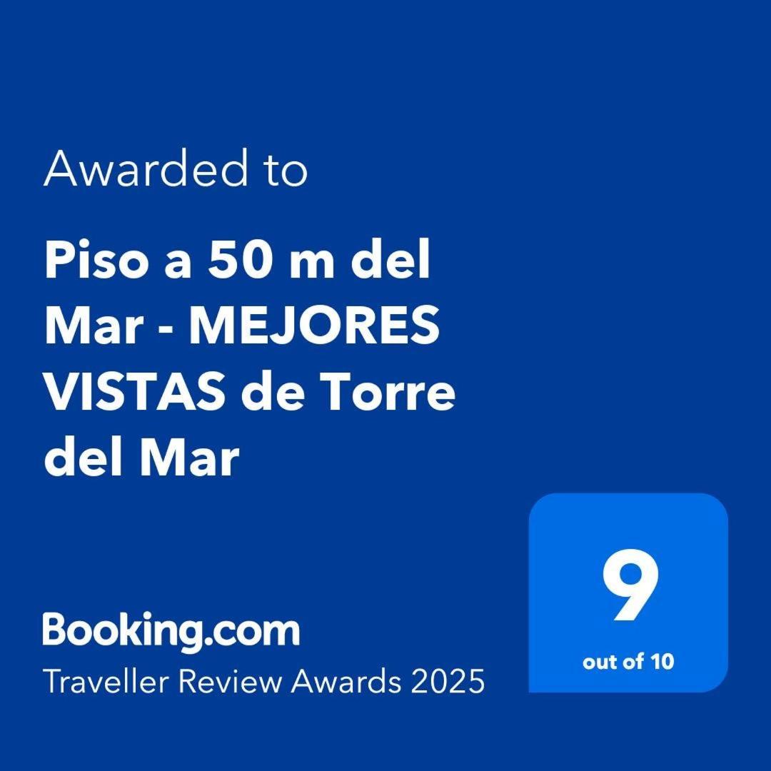 Piso A 50 M Del Mar - Mejores Vistas De Torre Del Mar Bagian luar foto